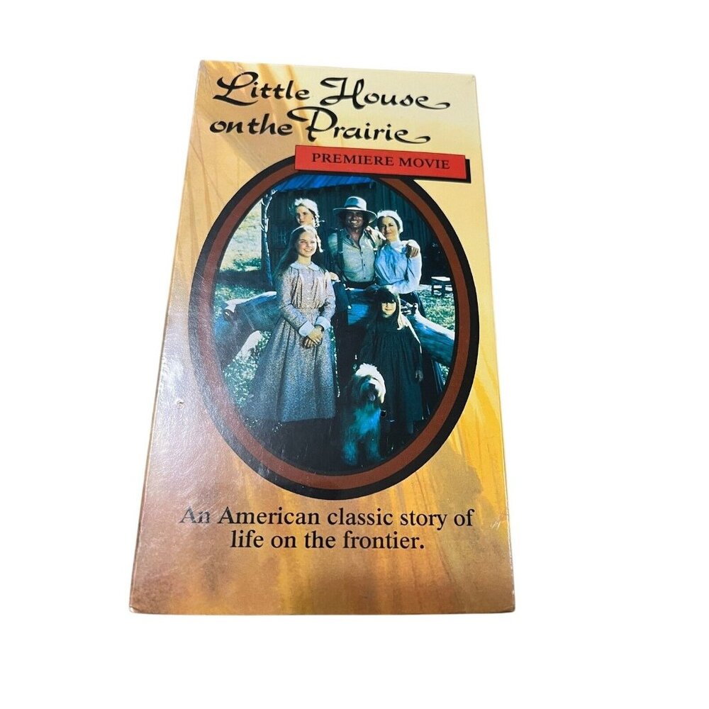 VTG LITTLE HOUSE ON THE PRAIRIE PREMIERE MOVIE 1989 NBC GOODTIMES VHS NOS